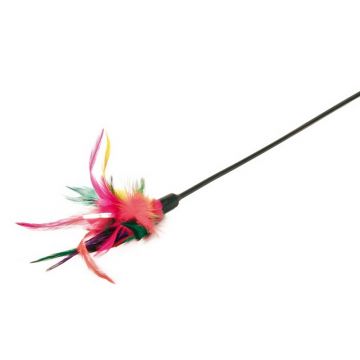 Spielstab mit Federn 50 cm