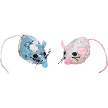 Maus, Stoff, Katzenminze, 4,5 cm
