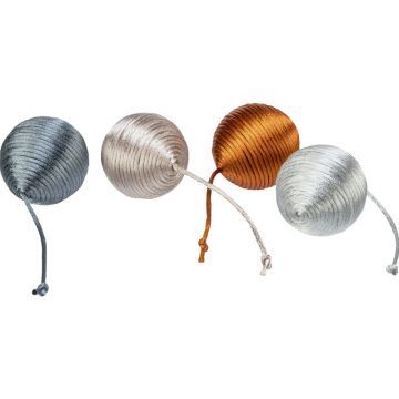 Rasselball, Stoff, 4,5 cm