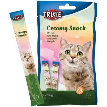 Creamy Snack mit Huhn, 5 x 14g