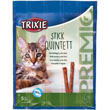 Premio Stick Quintett, Geflügel/Leber, 5×5g