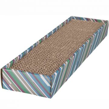 Kratzpappe Scratchy, 48 x 5 x 13 cm, bunt