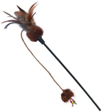 Spielangel mit Schmetterling und Ball, 54 cm