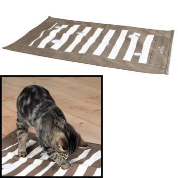 Cat Activity Pföteldecke, 70 x 50 cm, braun/creme