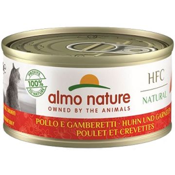 Almo Nature HFC Natural Huhn und Garnelen 70g