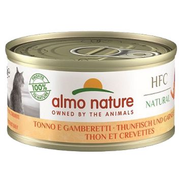 Almo Nature HFC Natural Thunfisch und Garnelen 70g
