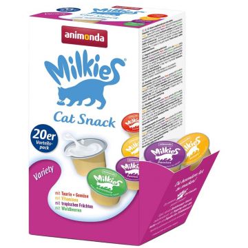 Animonda Cat-Snack Milkies Adult Variety 20x15g