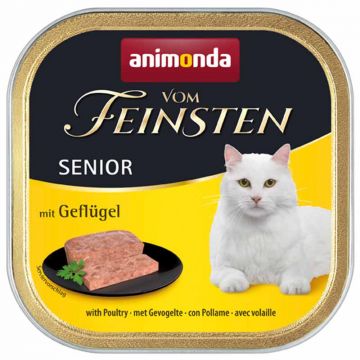 Animonda Cat v. Feinsten Senior mit Geflügel 100g