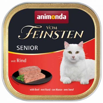 Animonda Cat v. Feinsten Senior mit Rind 100g