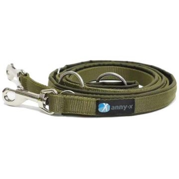 Anny-x Führleine Classic Bolt Fun, 3m, oliv/oliv