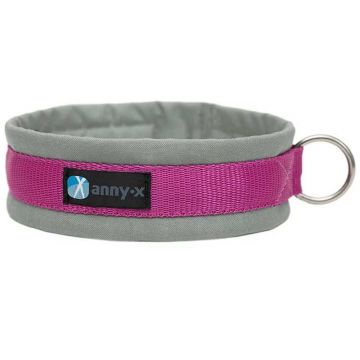 Anny-x Steckhalsband Fun, grau/pink