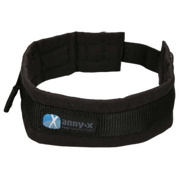 Anny-x Zugstopphalsband Fun, schwarz/schwarz