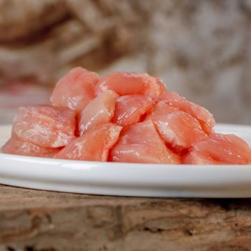 Barfgold Hühnermuskelfleisch, mager, gewürfelt
