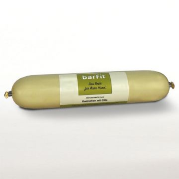 Barfit Schonkost Wurst Kaninchen mit Chia