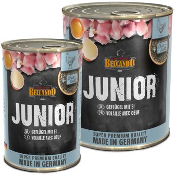 Belcando Junior mit Geflügel & Ei