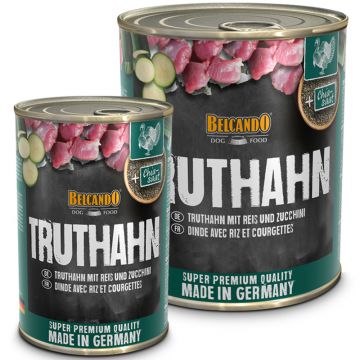 Belcando Truthahn mit Reis und Zucchini
