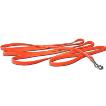 Heim BioThane Suchleine, genietet, leuchtorange