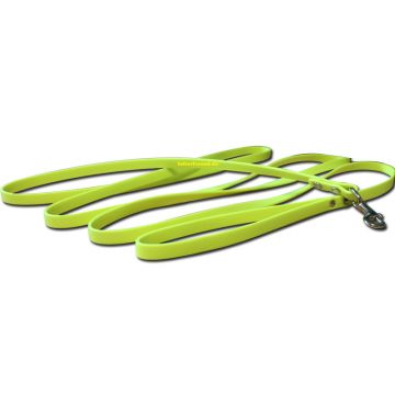Heim BioThane Suchleine, genietet, neon-gelb