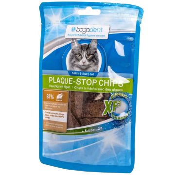 Bogadent PLAQUE-STOP Chips Chicken Katze 50g