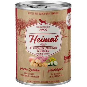 Bosch Heimat Dose Adult regionales Landschwein + Huhn 400g