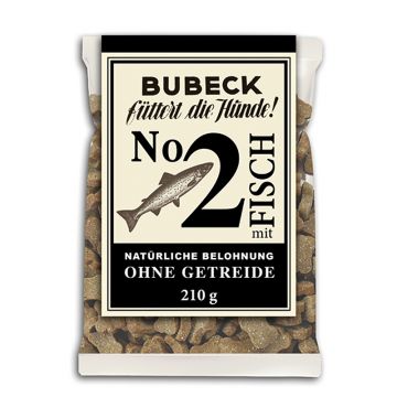 Bubeck Getreidefreier Snack Nr. 2 mit Fisch 210g