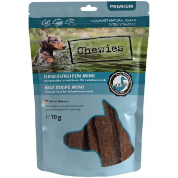 Chewies Fleischstreifen Mini Ente 70g