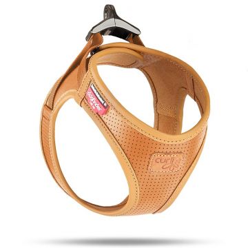 Curli Geschirr Apple Leather, braun