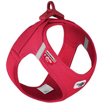 Curli Geschirr Vest Air-Mesh Clasp, rot