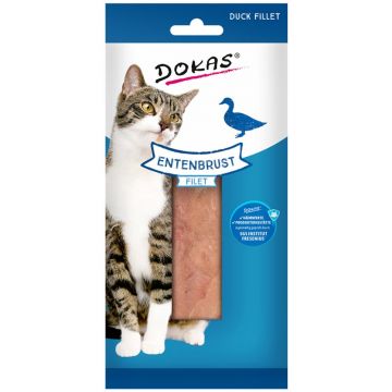 Dokas Cat Snack Entenbrust Filet 22g