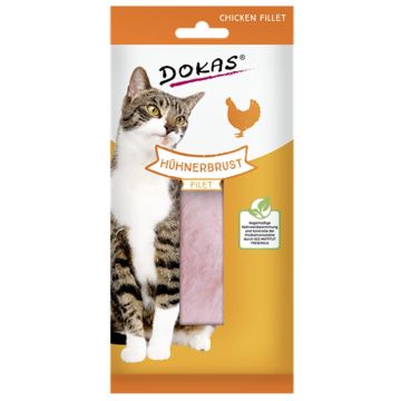 Dokas Cat Snack Hühnerbrust Filet 22g