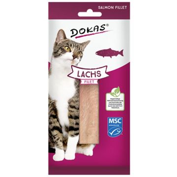 Dokas Cat Snack Lachs Filet 22g