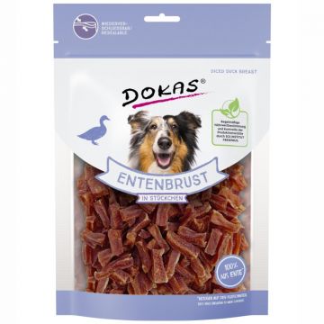 Dokas Dog Snack Entenbrust in Stückchen 200g