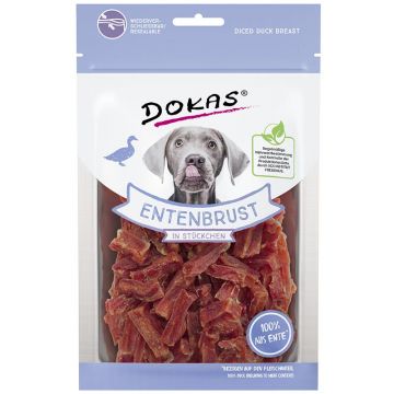 Dokas Dog Snack Entenbrust in Stückchen 70g