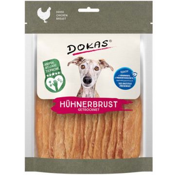 Dokas Dog Snack Hühnerbrust getrocknet - Tierwohl 170g