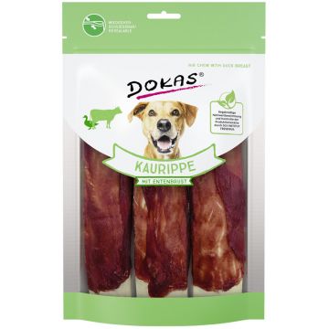 Dokas Dog Snack Kaurippe mit Entenbrustfilet 210g