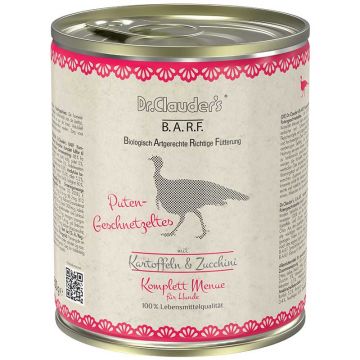 Dr. Clauders B.A.R.F. Putengeschnetzeltes 800g