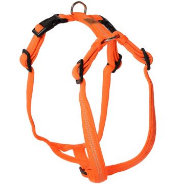 Feltmann Kreuzgeschirr Super Soft, neonorange