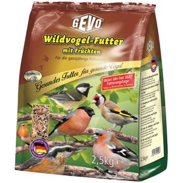 GEVO Wildvogelfutter mit Früchten 2,5 kg