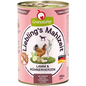 Granatapet Lieblingsmahlzeit Lamm und Hühnerherzen