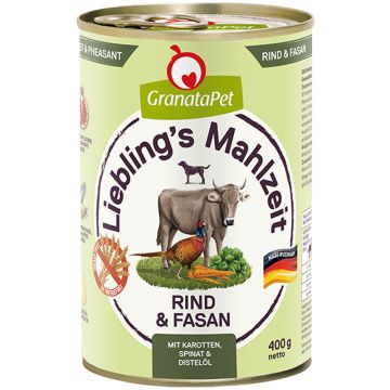Granatapet Lieblingsmahlzeit Rind und Fasan