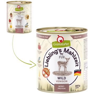 Granatapet Lieblingsmahlzeit Wild PUR