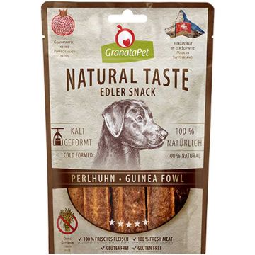 GranataPet Natural Taste Edler Snack Perlhuhn 90g