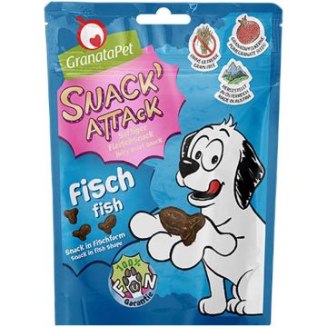 GranataPet Snack Attack Fisch 100g