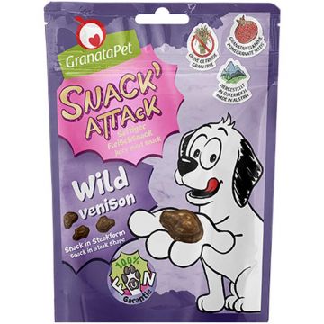 GranataPet Snack Attack Wild 100g