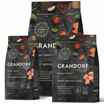 Grandorf Fresh Adult Medium-Maxi Frische Pute