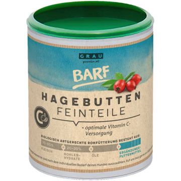 Grau Hagebutten-Feinteile