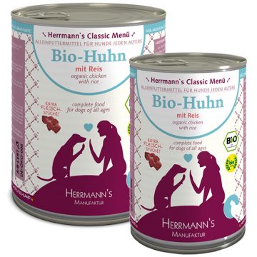 Herrmanns Bio-Huhn mit Reis