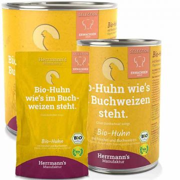 Herrmanns Selection Erwachsen Bio Huhn