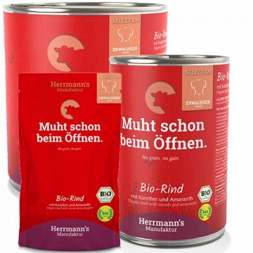 Herrmanns Selection Erwachsen Bio Rind