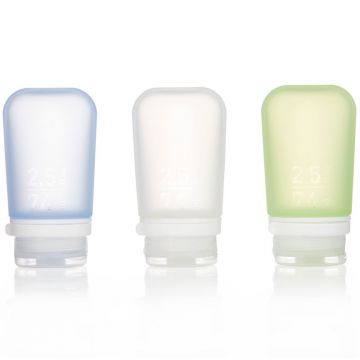 humangear GoToob+ Futtertube 3er-Pack 74ml, grün/trans./blau